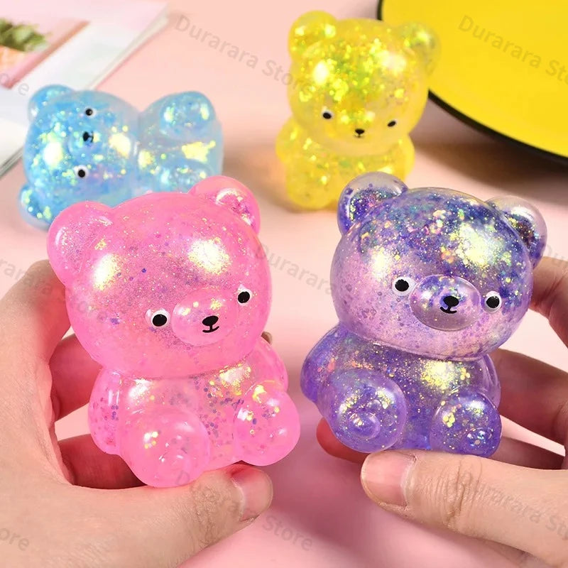 Glitter Gummy Bear Squish