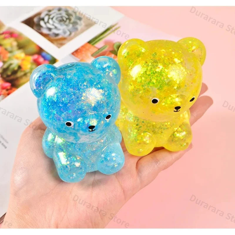 Glitter Gummy Bear Squish