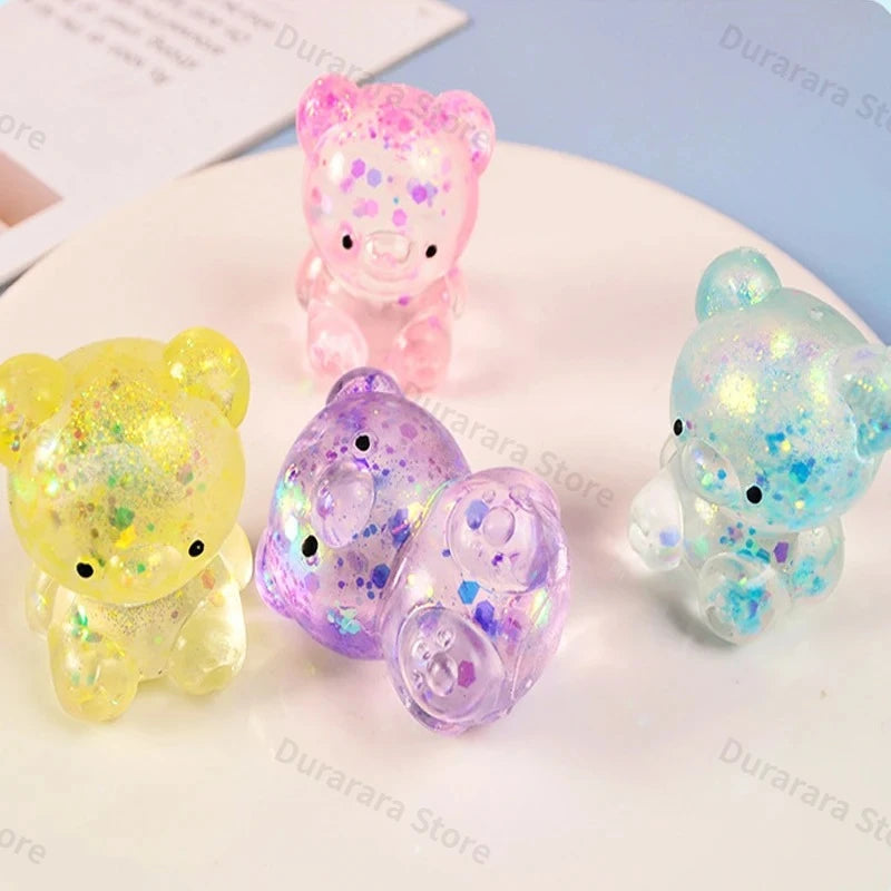 Glitter Gummy Bear Squish