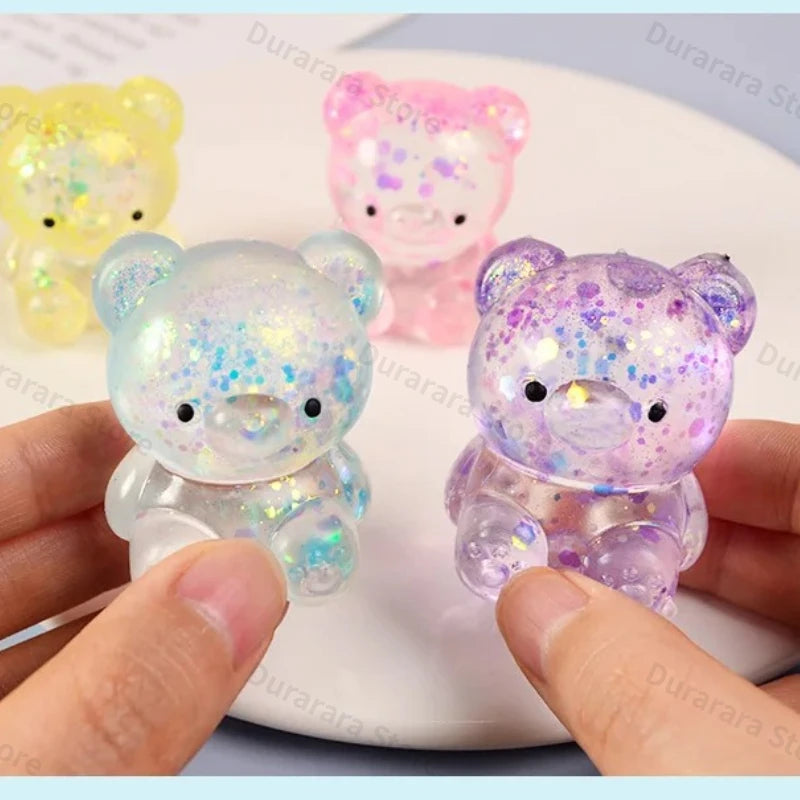 Glitter Gummy Bear Squish