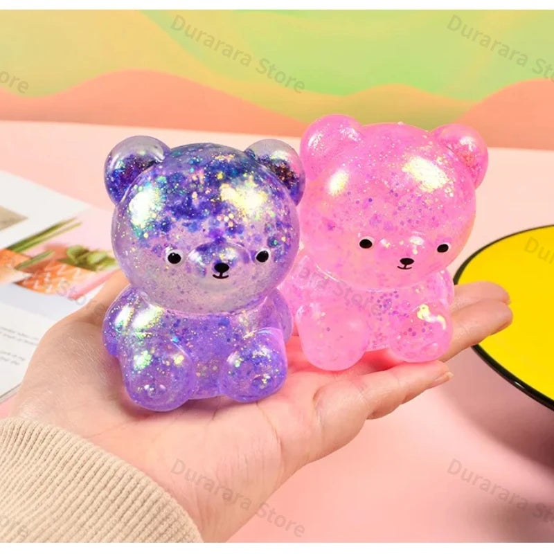Glitter Gummy Bear Squish