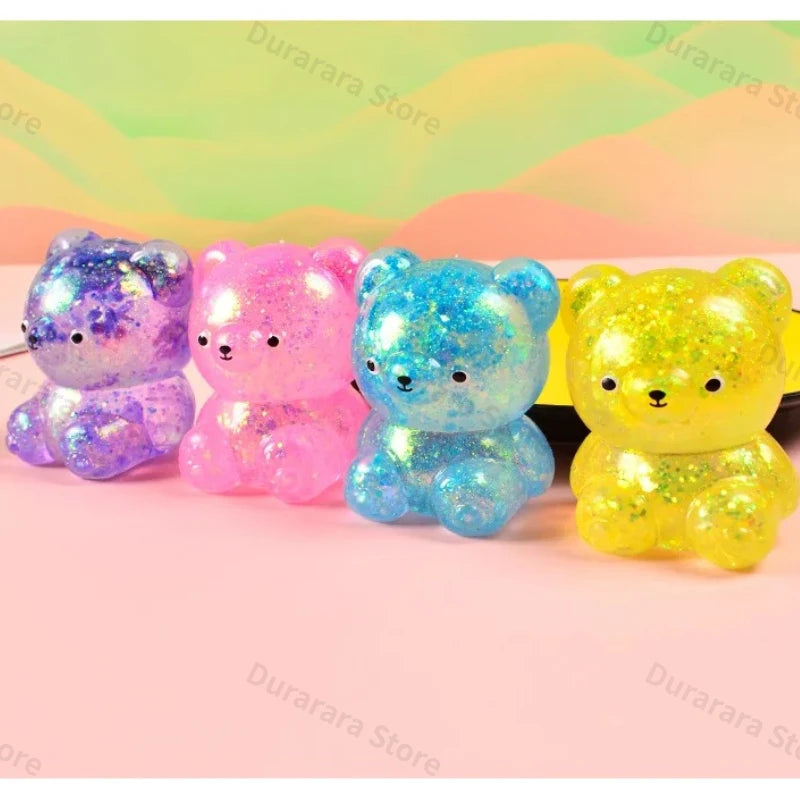Glitter Gummy Bear Squish