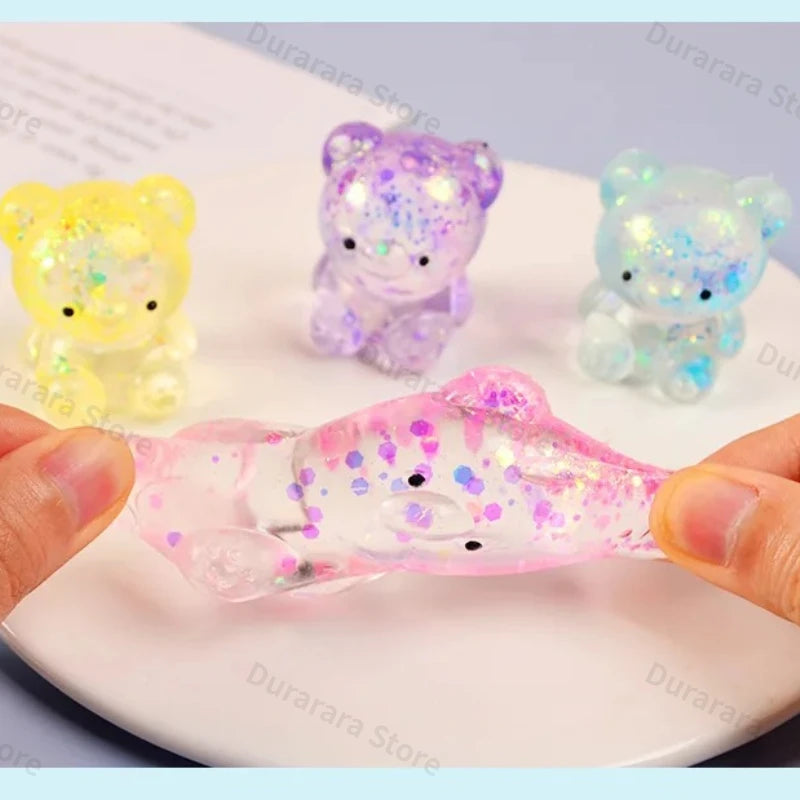 Glitter Gummy Bear Squish