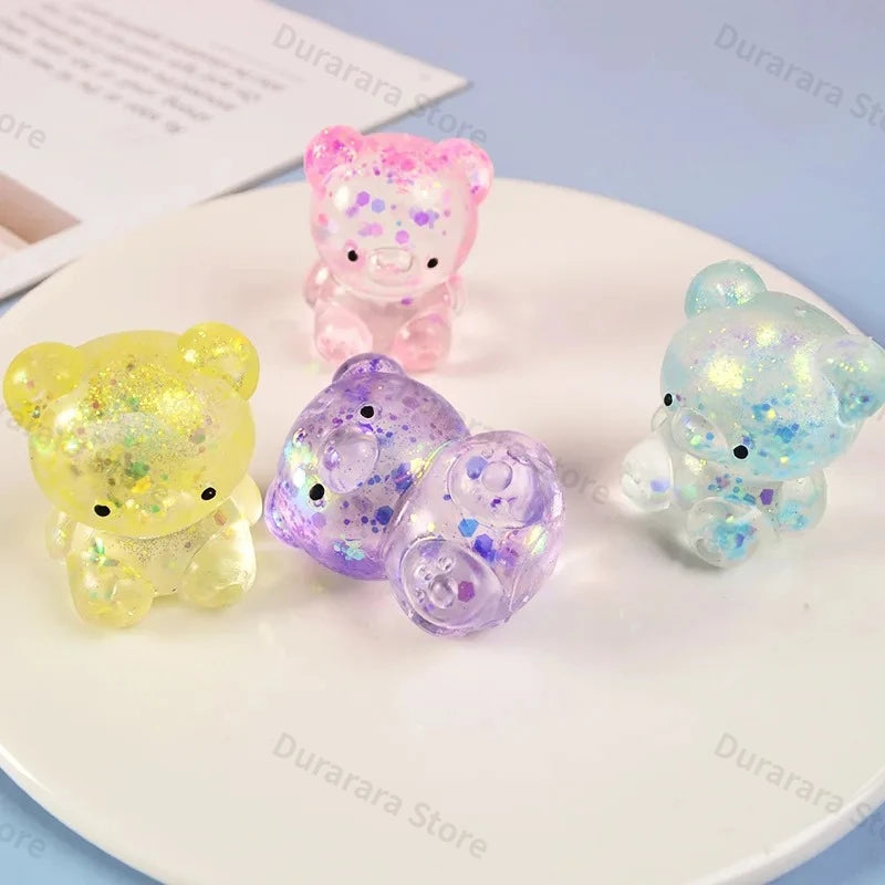 Glitter Gummy Bear Squish