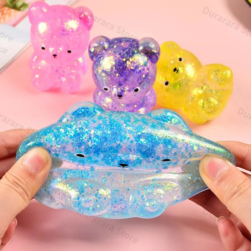 Glitter Gummy Bear Squish