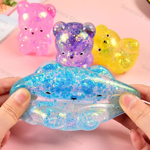 Glitter Gummy Bear Squish