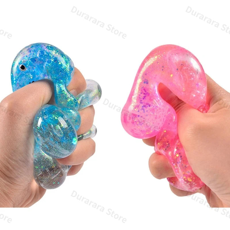 Glitter Gummy Bear Squish