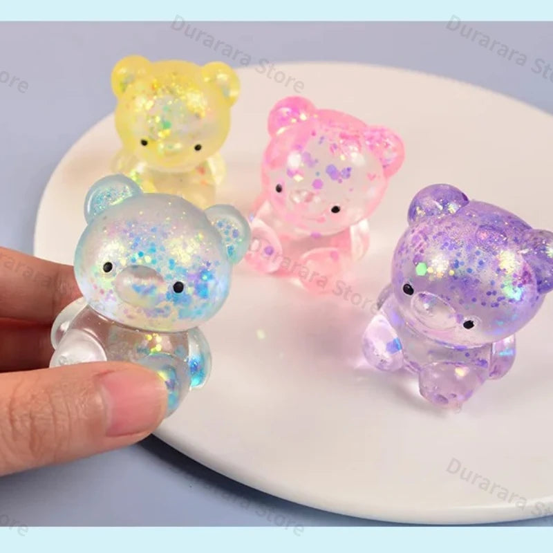 Glitter Gummy Bear Squish