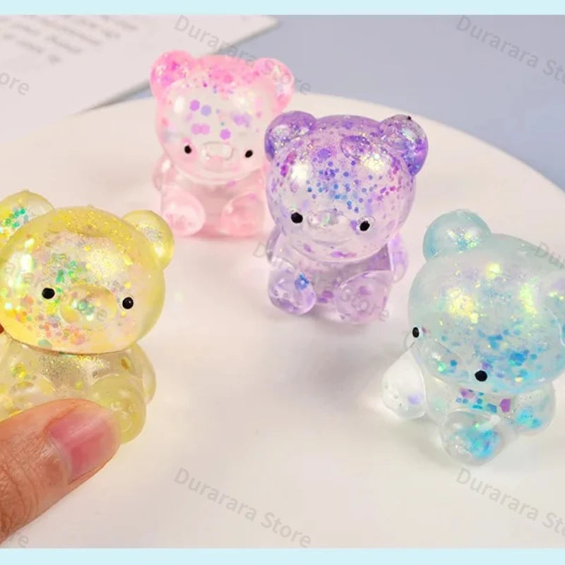 Glitter Gummy Bear Squish